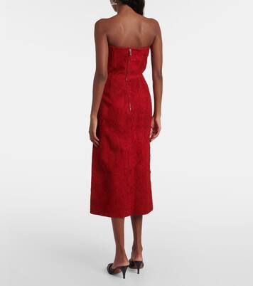 Abito midi in suede   | McQueen