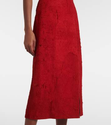 Abito midi in suede   | McQueen