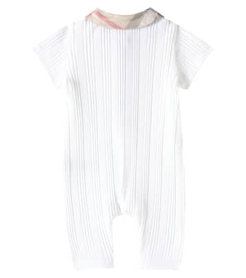 Baby - Pagliaccetto in misto cotone | Burberry Kids