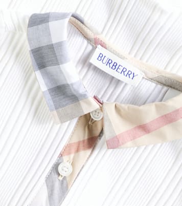 Baby - Pagliaccetto in misto cotone | Burberry Kids