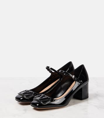 Escarpins VLogo Signature 60 en cuir | Valentino Garavani