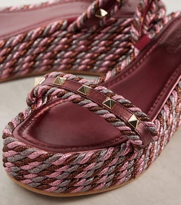 Alpargatas Rockstud Torchon | Valentino Garavani