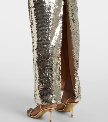 Abito midi con paillettes | Self-Portrait