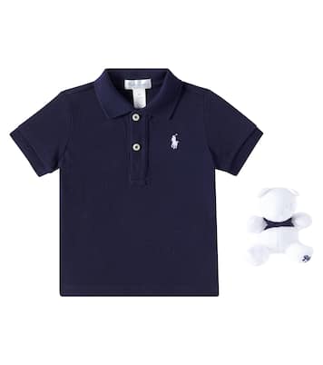 Baby Set aus Polohemd und Kuscheltier | Polo Ralph Lauren Kids