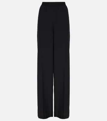 Pantaloni a gamba larga Hulin in seta | Joseph