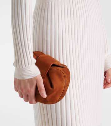 Clutch Demi in suede | Gabriela Hearst