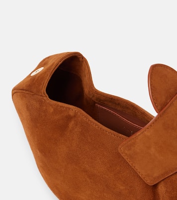 Clutch Demi in suede | Gabriela Hearst