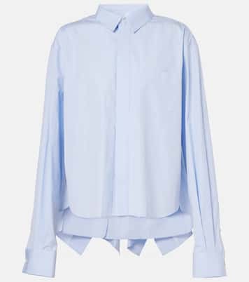 Hemd aus Baumwollpopeline | Sacai
