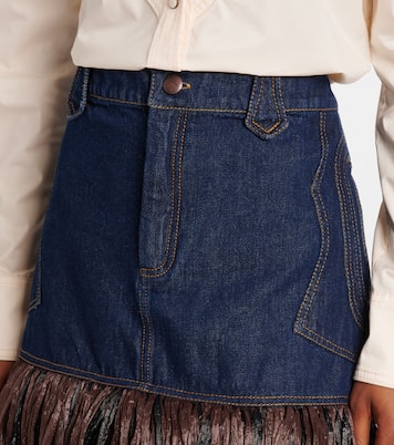 Maxirock aus Denim | Johanna Ortiz