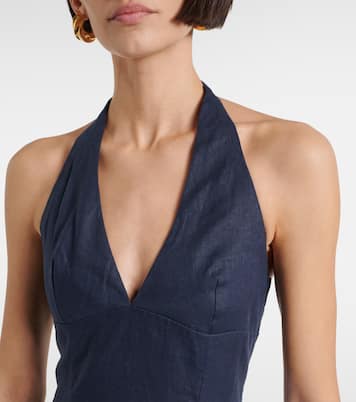 Robe midi Marais en lin | Faithfull