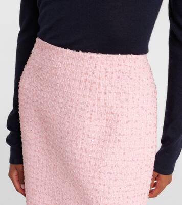 Bleistiftrock aus Tweed | Carolina Herrera