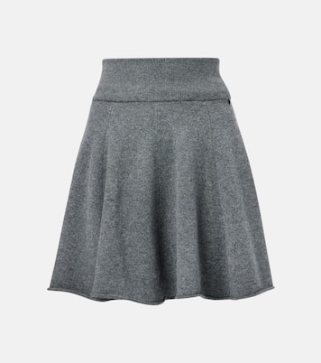 Minirock N°379 Girl aus einem Kaschmirgemisch | Extreme Cashmere