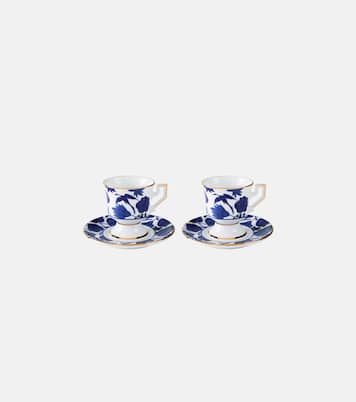 Set of 2 espresso cups and saucers | La DoubleJ