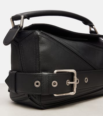 Bolso Puzzle Biker Small de piel  | Loewe