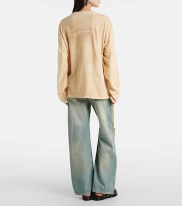 Top distressed in jersey di cotone | Acne Studios