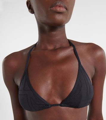 Top de bikini Monogram de pointelle | Toteme