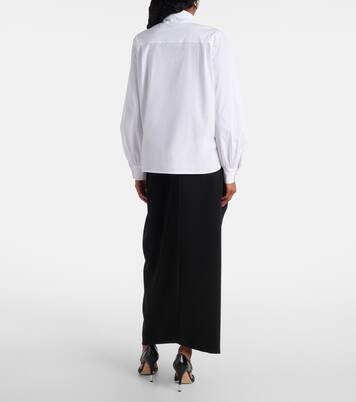 Bosforo cotton-blend poplin blouse | Max Mara
