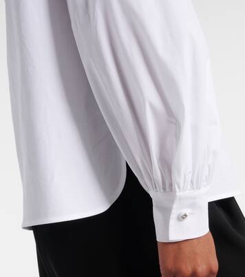 Bosforo cotton-blend poplin blouse | Max Mara