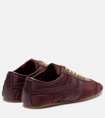 Leather-trimmed sneakers | Dries Van Noten