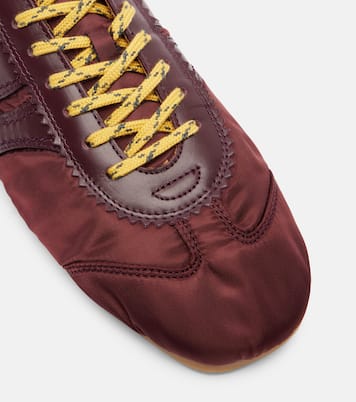 Leather-trimmed sneakers | Dries Van Noten