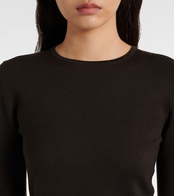 Wool, silk, and cashmere top | Gabriela Hearst
