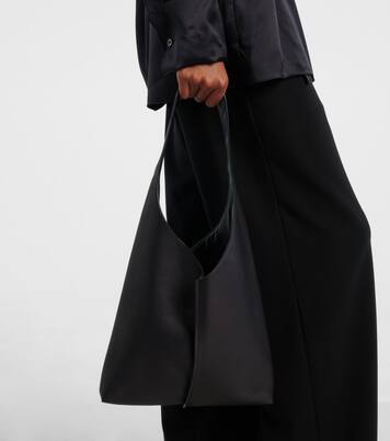 Bindle Small leather shoulder bag | The Row