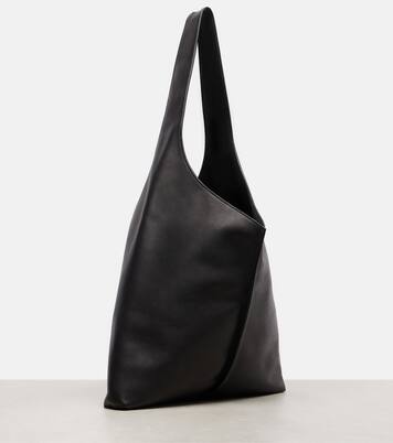 Bindle Small leather shoulder bag | The Row