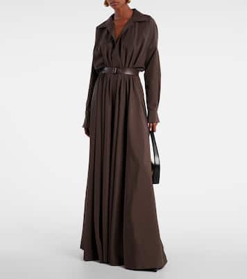 Oversized flared gown | Norma Kamali