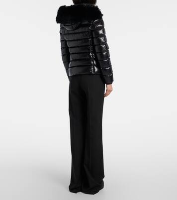 Badyf faux fur-trimmed down jacket | Moncler