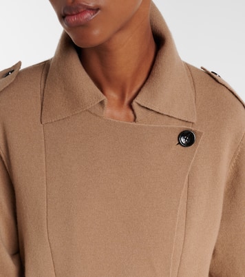 Belted wool and cashmere trench coat | Jardin des Orangers