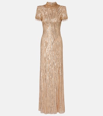 Vestido de fiesta Madelaine adornado | Jenny Packham