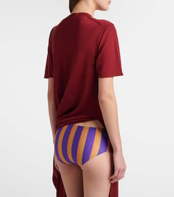 Striped bikini bottoms | Saint Laurent