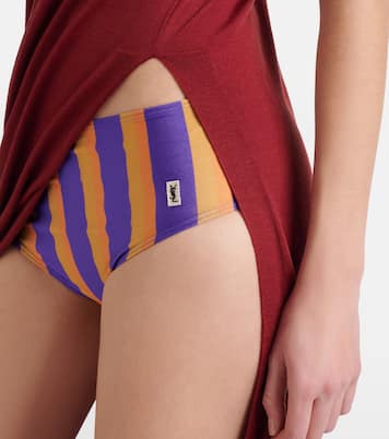 Striped bikini bottoms | Saint Laurent