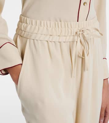 Honie straight-leg crêpe pants | Isabel Marant