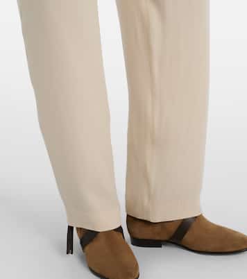 Honie straight-leg crêpe pants | Isabel Marant