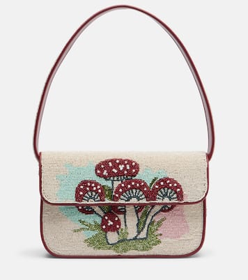 Tommy beaded shoulder bag | Staud