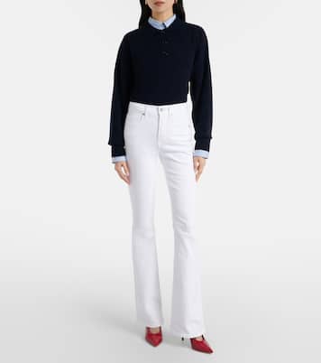 Jeans flared Beverly de tiro alto | Veronica Beard