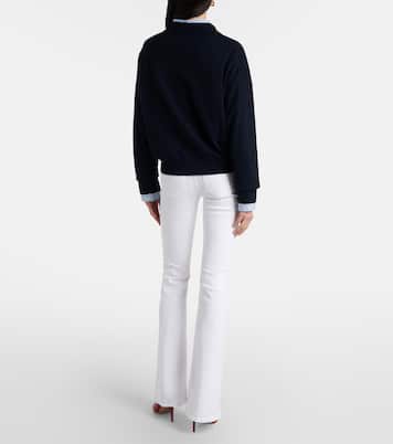 Jeans flared Beverly de tiro alto | Veronica Beard