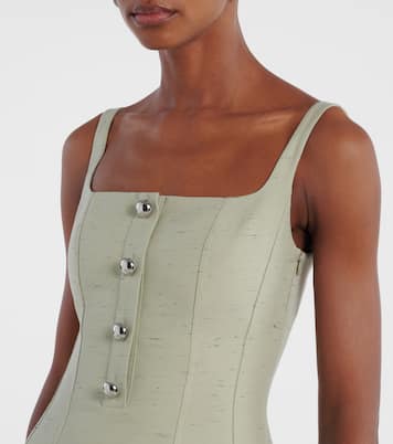 Orrie cotton-blend midi dress | Altuzarra