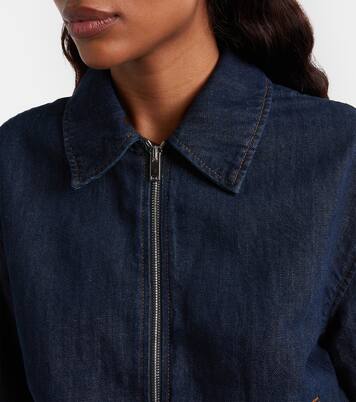 Denim bomber jacket | 7 For All Mankind