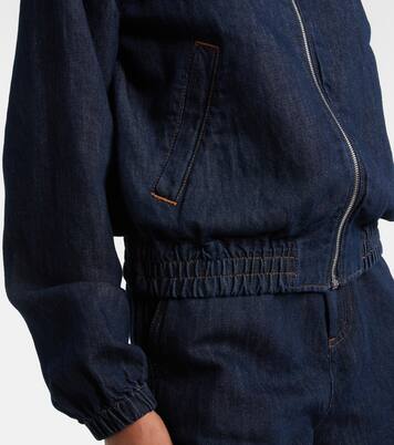 Denim bomber jacket | 7 For All Mankind