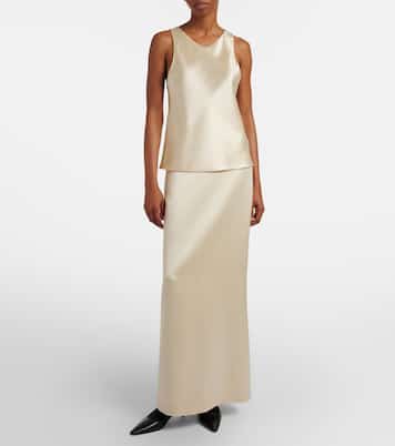 Silk satin top | The Row