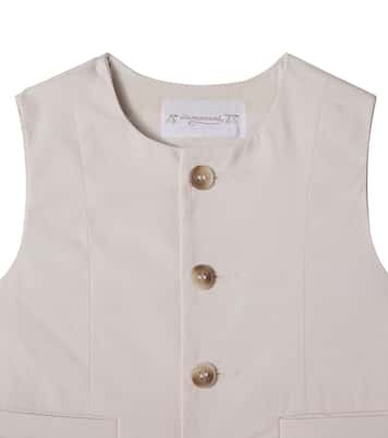 Baby Elice cotton vest | Bonpoint