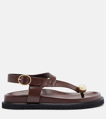 Spiaggia leather sandals | Souliers Martinez