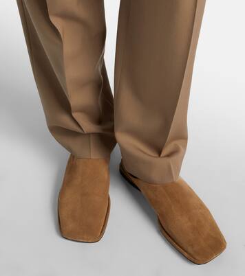 Piper suede mules | The Row