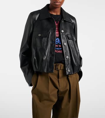 Leather jacket | Loewe