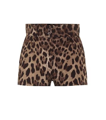 Bedruckte Shorts aus Baumwolle | Dolce&Gabbana