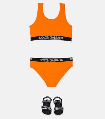 Sandalias con logo | Dolce&Gabbana Kids