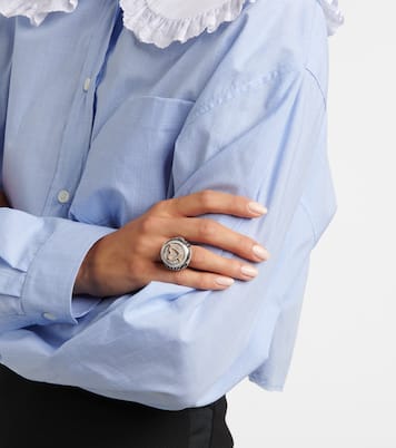 Anello con cristalli | Miu Miu