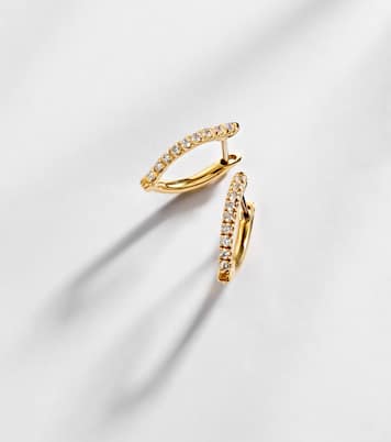 Boucles d’oreilles Cristina Small en or 18 ct et diamants | Melissa Kaye